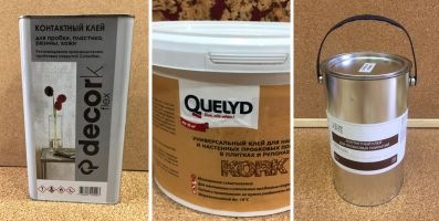 Как выбрать клей для пробкового покрытия на стены