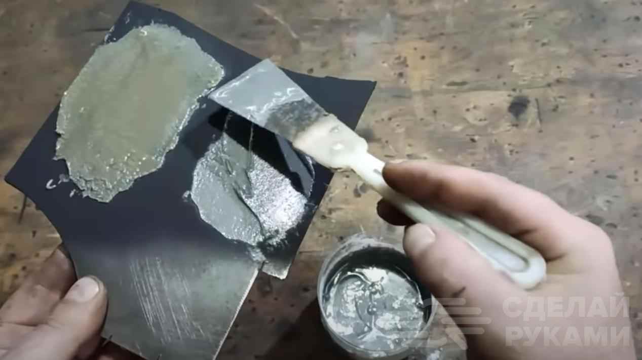 Эпоксидная шпаклевка для пластика, металла, дерева, бетона. приготовление своими руками