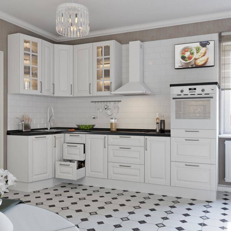 Кухня в белом цвете + фото и отзыв