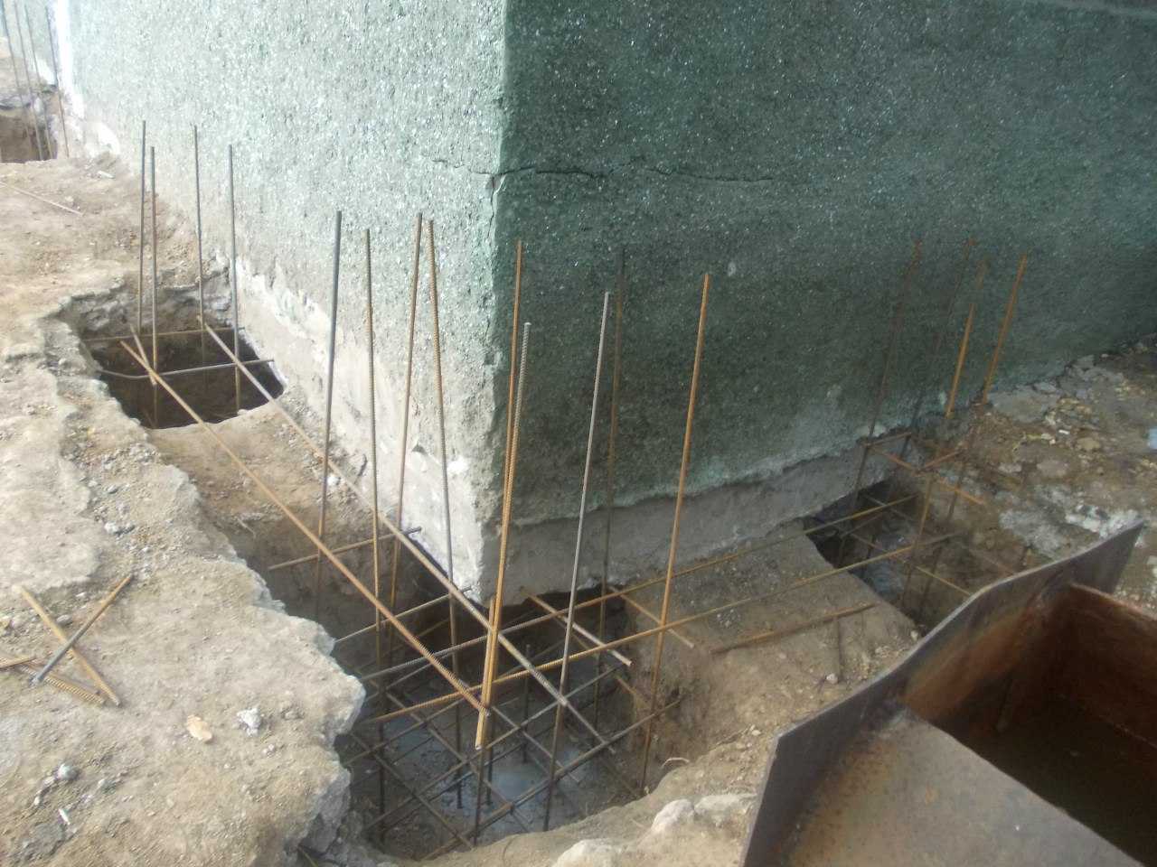 Укрепление фундамента частного дома своими руками