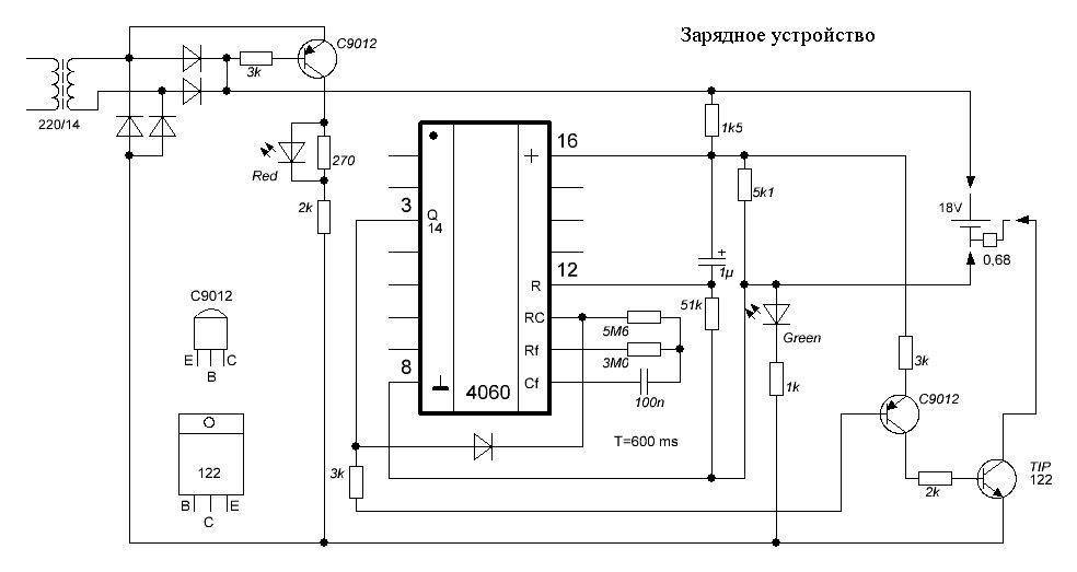Зарядное устройство (зарядка) для шуруповерта: виды и схемы сборки