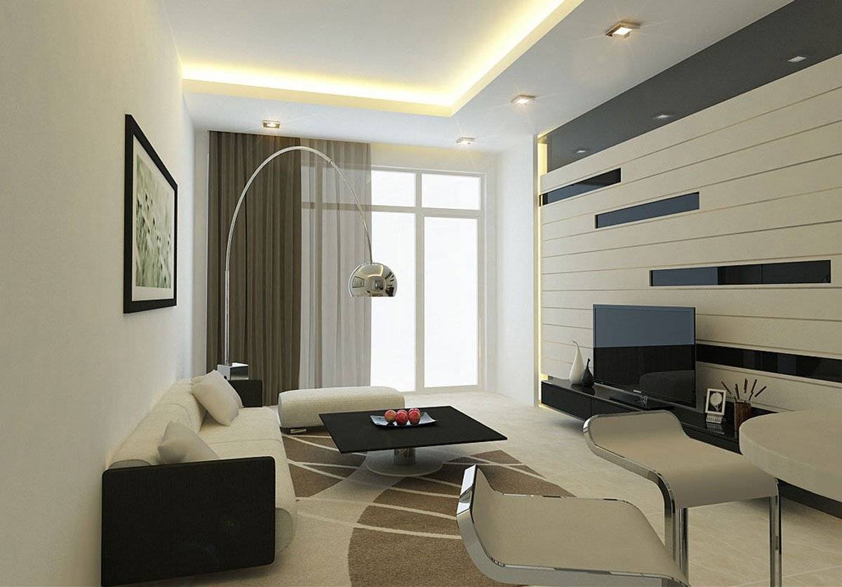 Оформление стен в гостиной: выбор цвета, отделки, акцентная стена в интерьере