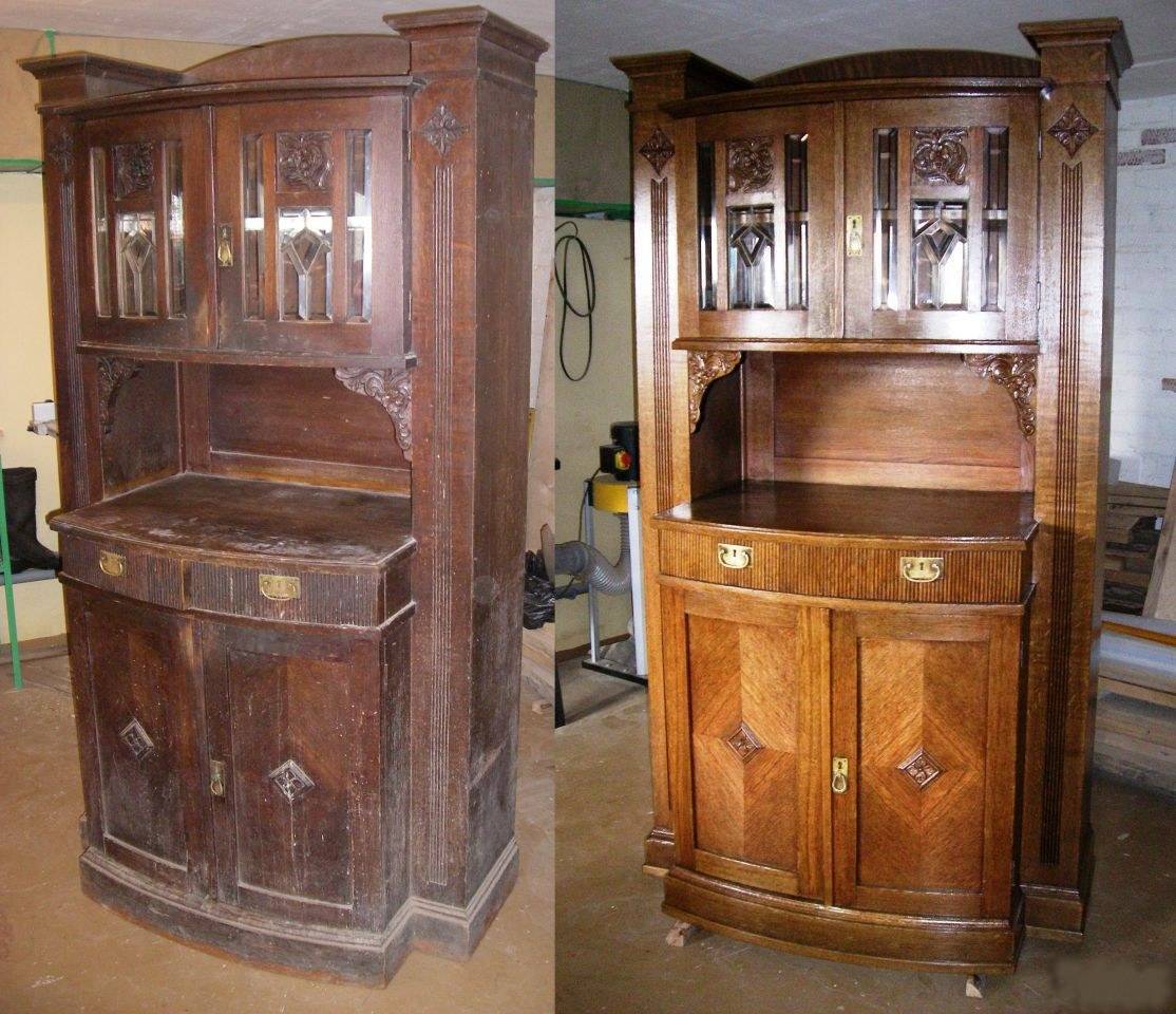 реставрация полированной мебели в домашних условиях своими руками