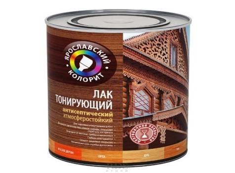 Тонирующий лак и его технология использования