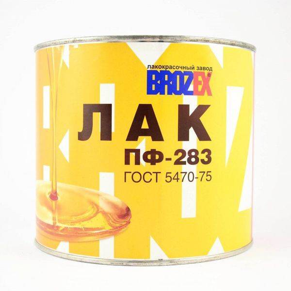 Лак пф-283: описание и применение состава, способ нанесения и меры безопасности