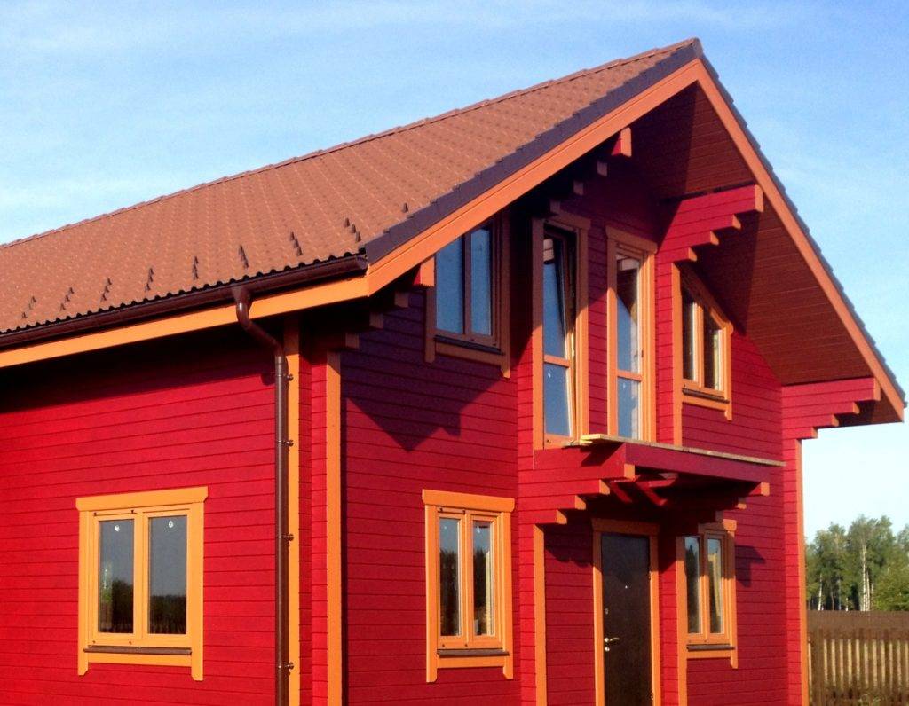 Как покрасить дом снаружи? обзор и цвет деревянного дома своими руками руками +видео