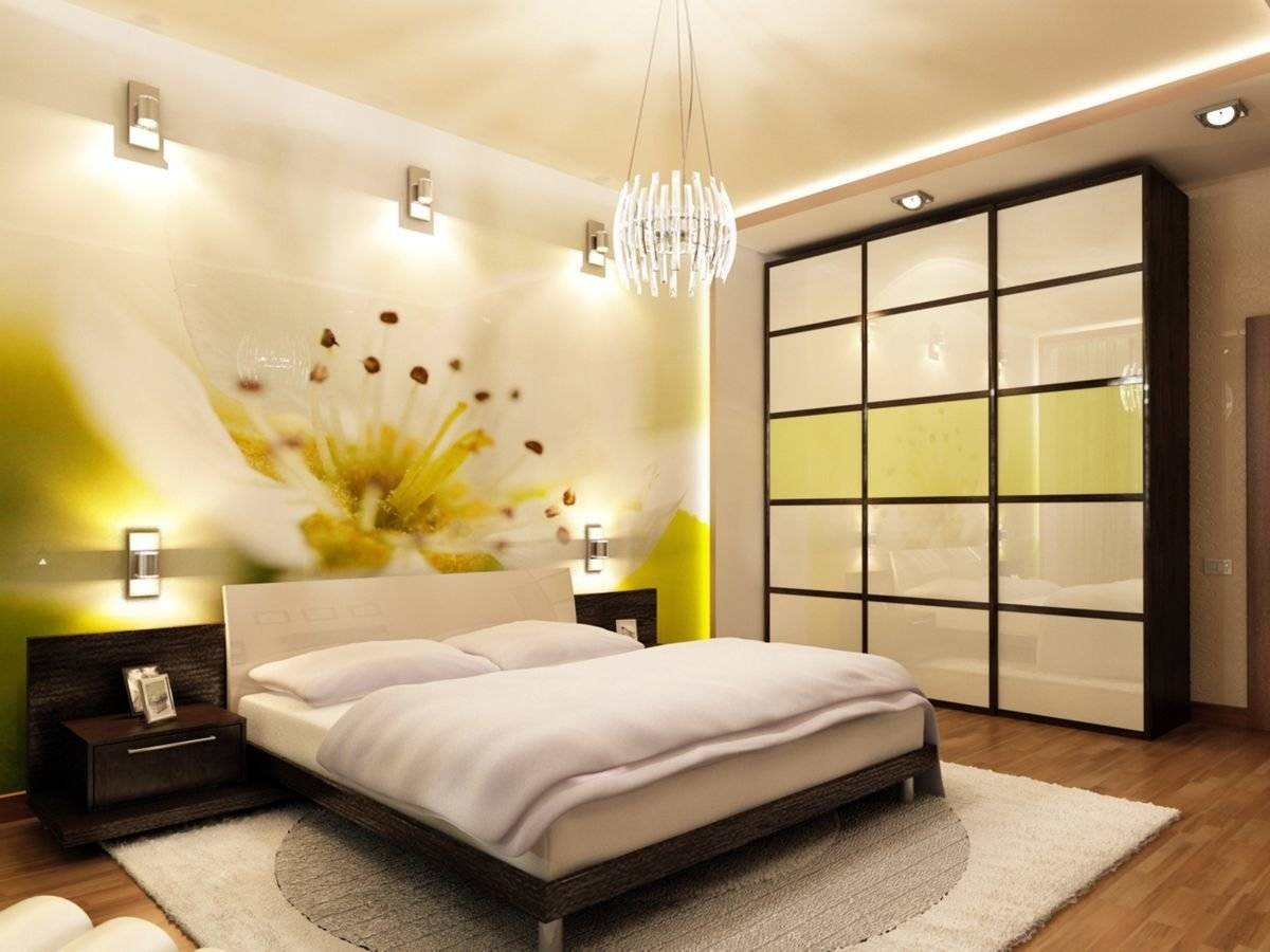 красивый дизайн спальни в квартире