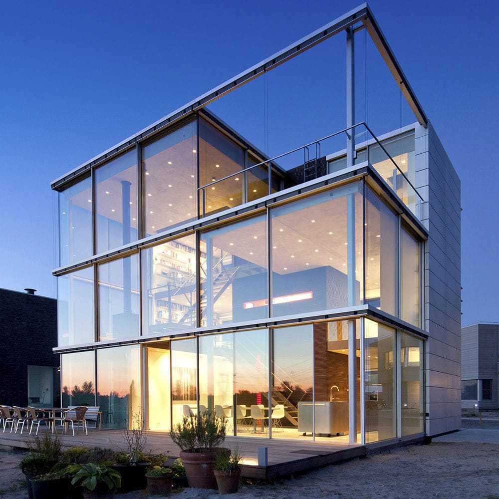 Частный дом из стекла – все за и против чудо стеклянного дома: советы