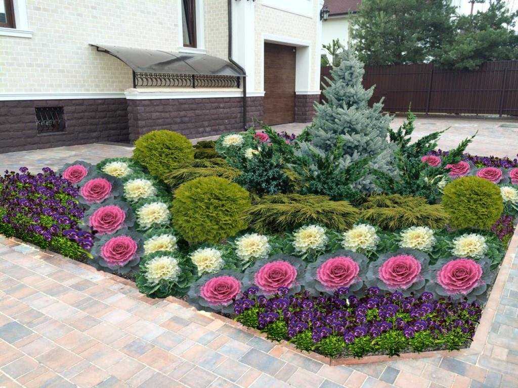 Клумбы и цветники своими руками — идеи оформления и варианты применения цветника своими руками (95 фото)