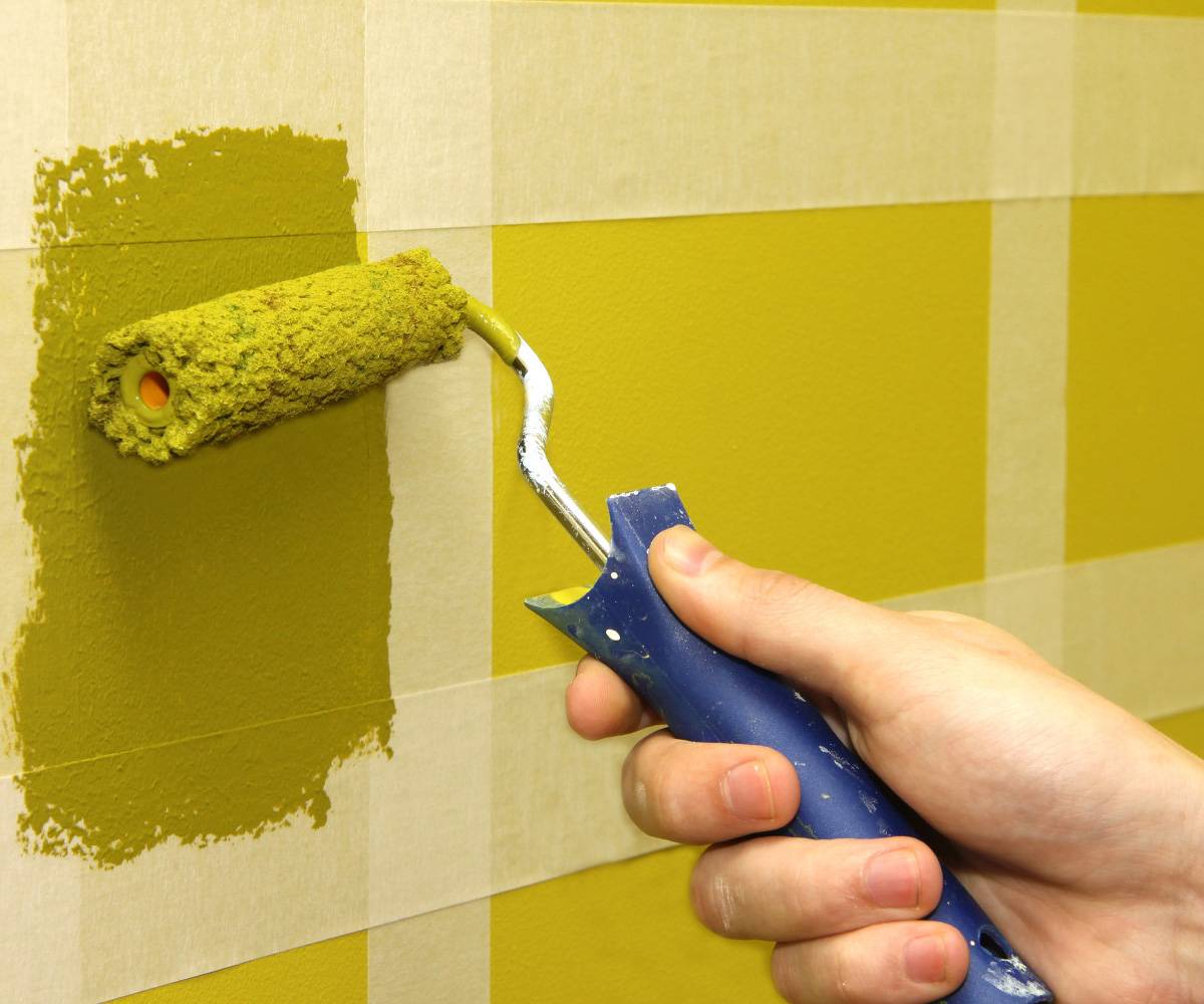 Покраска стен в комнате акриловой краской — блог stroyremontiruy