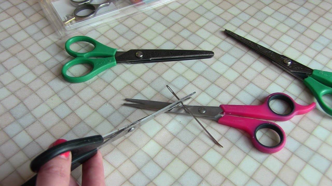 Как наточить ножницы: методы для заточки в домашних условиях, их особенности