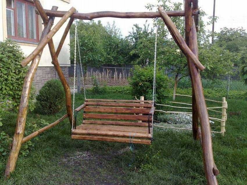 Качели своими руками: 90 фото лучших модных и стильных вариантов качелей