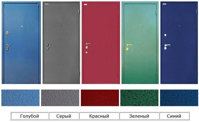 Покраска металлических дверей: подбор красящего вещества, их виды и особенности, инструкция по окрашиванию