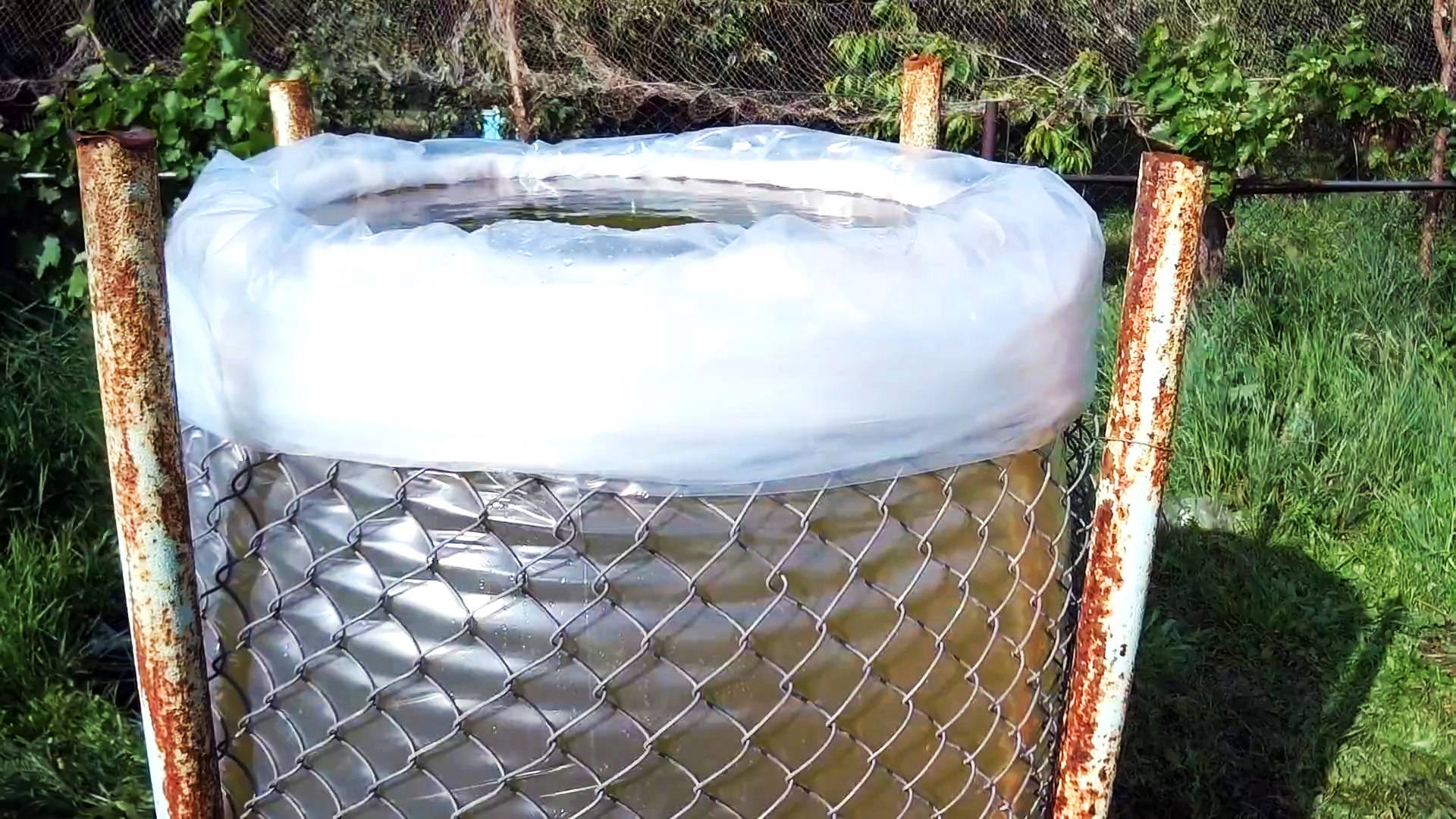 Емкость для воды своими руками на даче: как сделать из подручных средств, видео