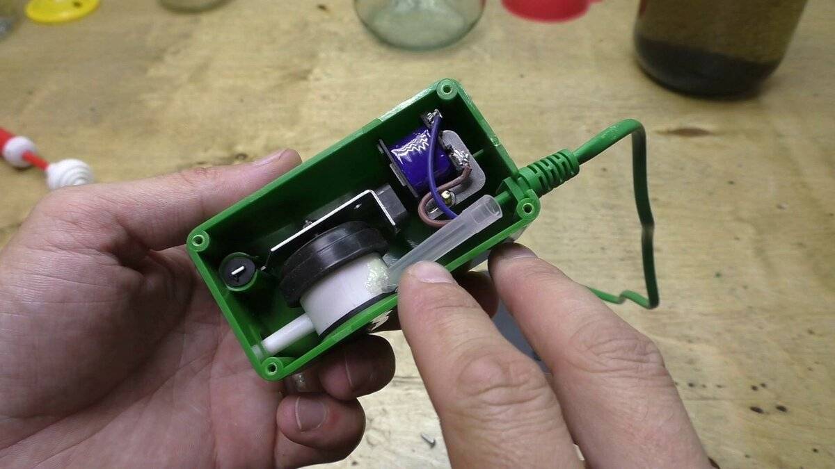 Компрессор для аквариума своими руками