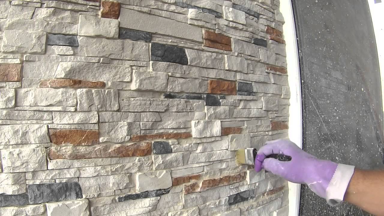Чем клеить гипсовый декоративный камень на стену – технология