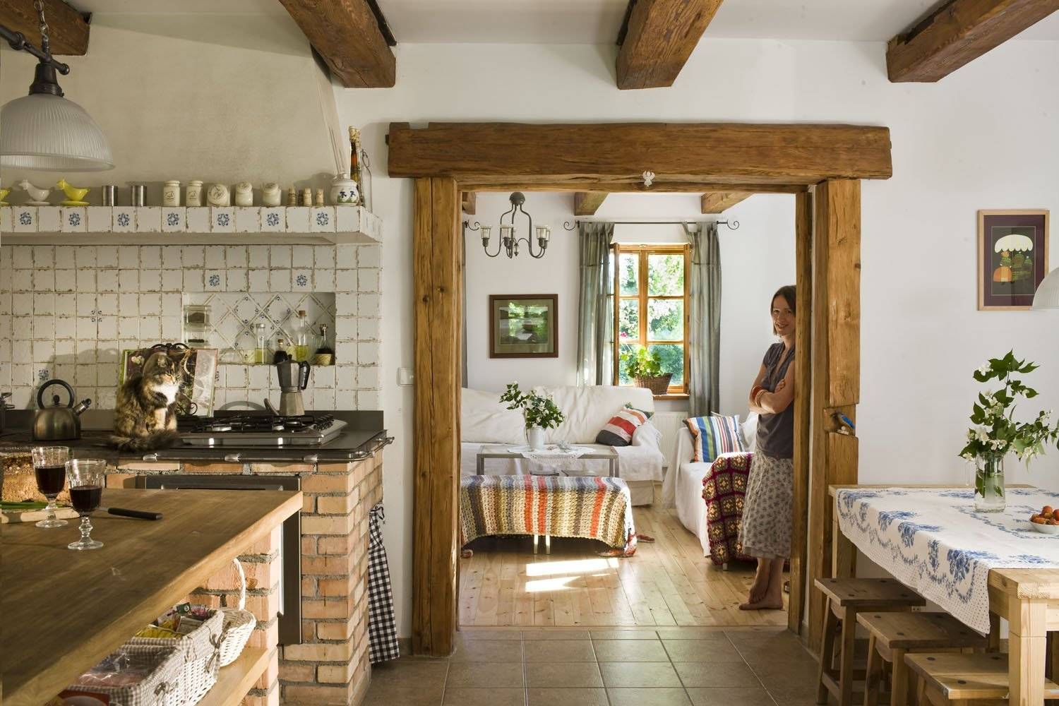 Как сделать деревенский стиль дома в интерьере кухни: идеи дизайна стиля рустик