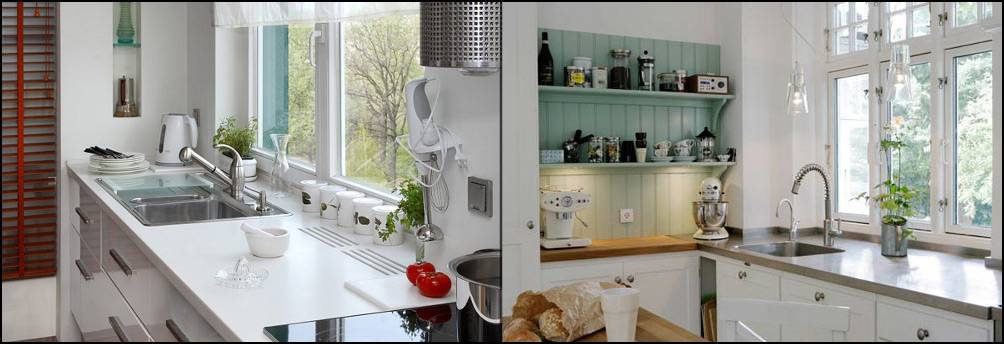 Кухня с мойкой у окна - оформление дизайна и варианты размещения
кухня с мойкой у окна - оформление дизайна и варианты размещения