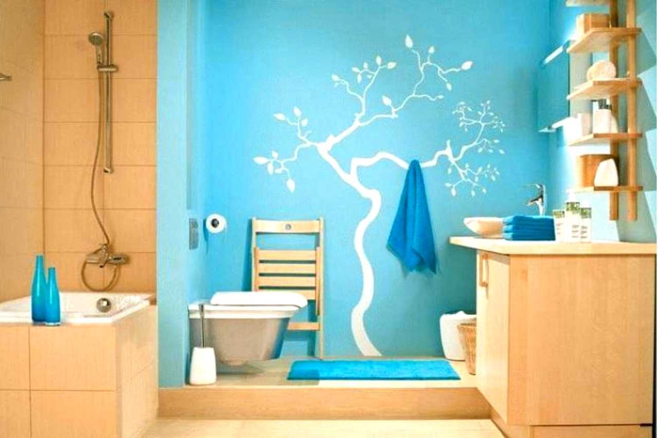 Краска для стен в ванной