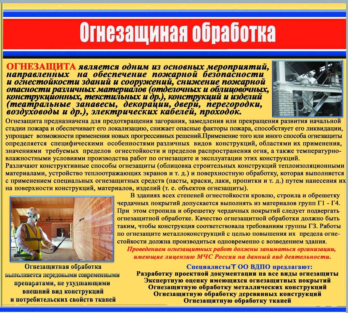 Как и чем проводить огнезащитную обработку чердака или мансарды?