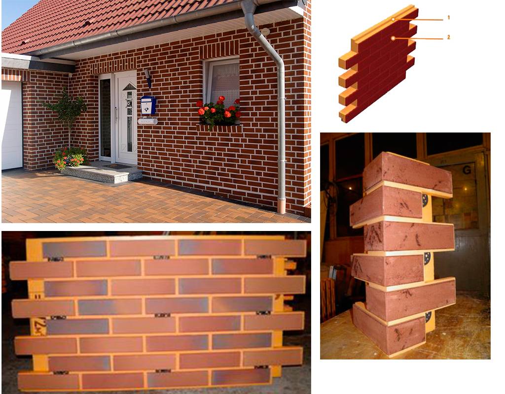 Фасадные панели под кирпич: хороший способ украсить дом без лишней нагрузки на стены