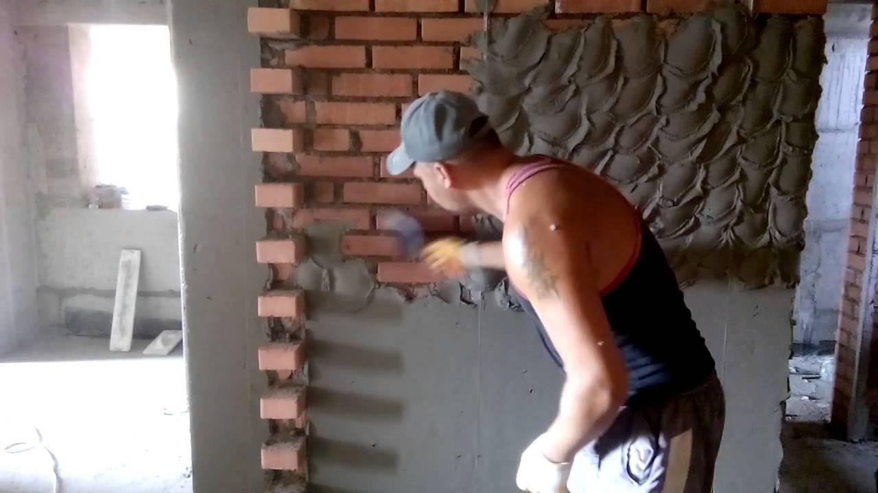 Как и чем правильно оштукатурить кирпичную стену своими руками: пошаговая инструкция, видео