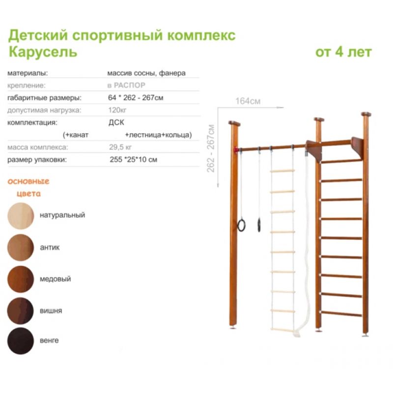 Шведская стенка на плане