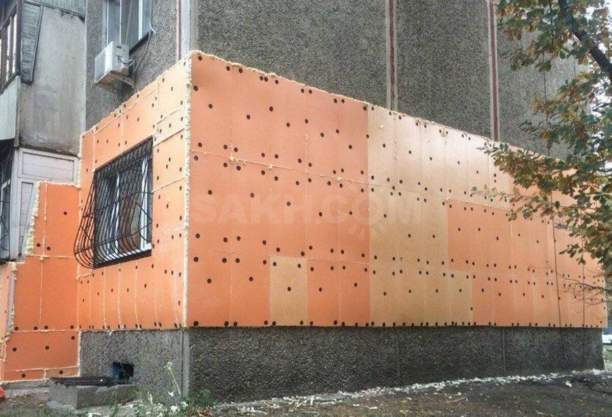 Фасадная штукатурка по пеноплексу