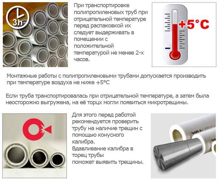 Как различить полипропиленовые трубы для холодной и горячей воды