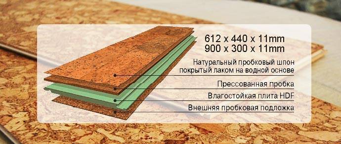 9 советов по выбору пробкового пола: плюсы, минусы, виды, производители
