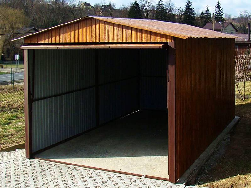 Как построить гараж из профнастила самостоятельно, необходимые материалы и инструменты