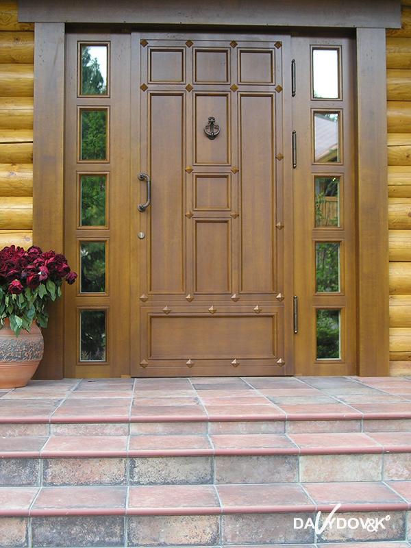 Двери деревянные дома цена