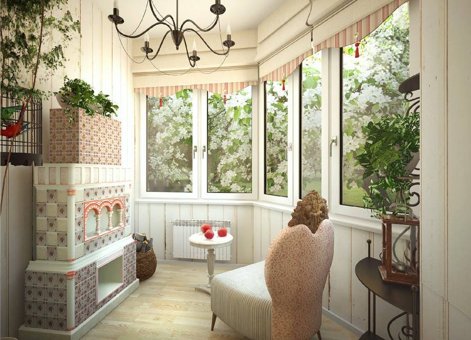 Девять идей для веранды или балконы в стиле парижского кафе: отличительные черты прованского стиля- обзор +видео