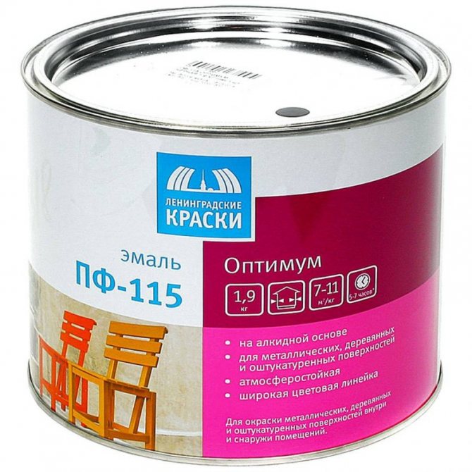 Чем отличается эмаль от масляной краски. терминология и состав, виды эмалевых красок. нанесение алкидного покрытия на масляное