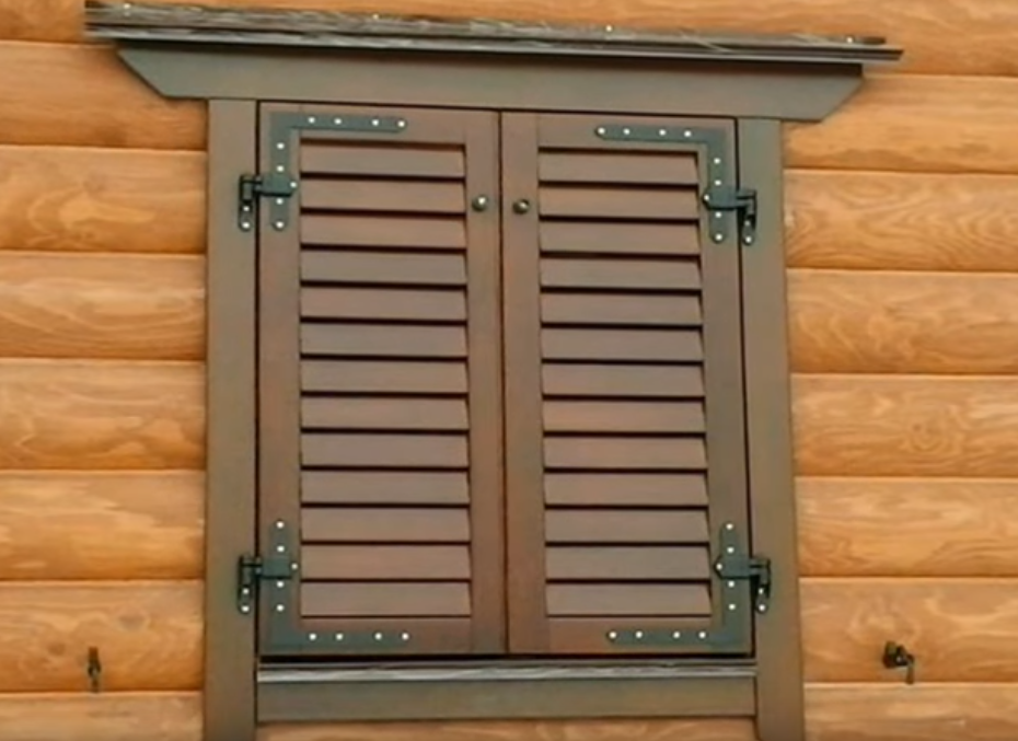 Как сделать деревянные ставни на окна для дачи и дома своими руками: обзор +видео монтажа