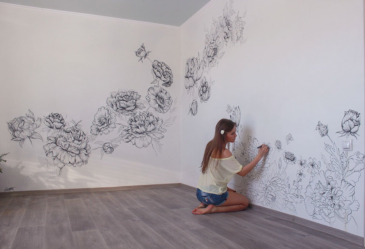 Объемный рисунок на стене своими руками: способы создания и различные варианты
как сделать объемный рисунок на стене: рисуем своими руками – дизайн интерьера и ремонт квартиры своими руками