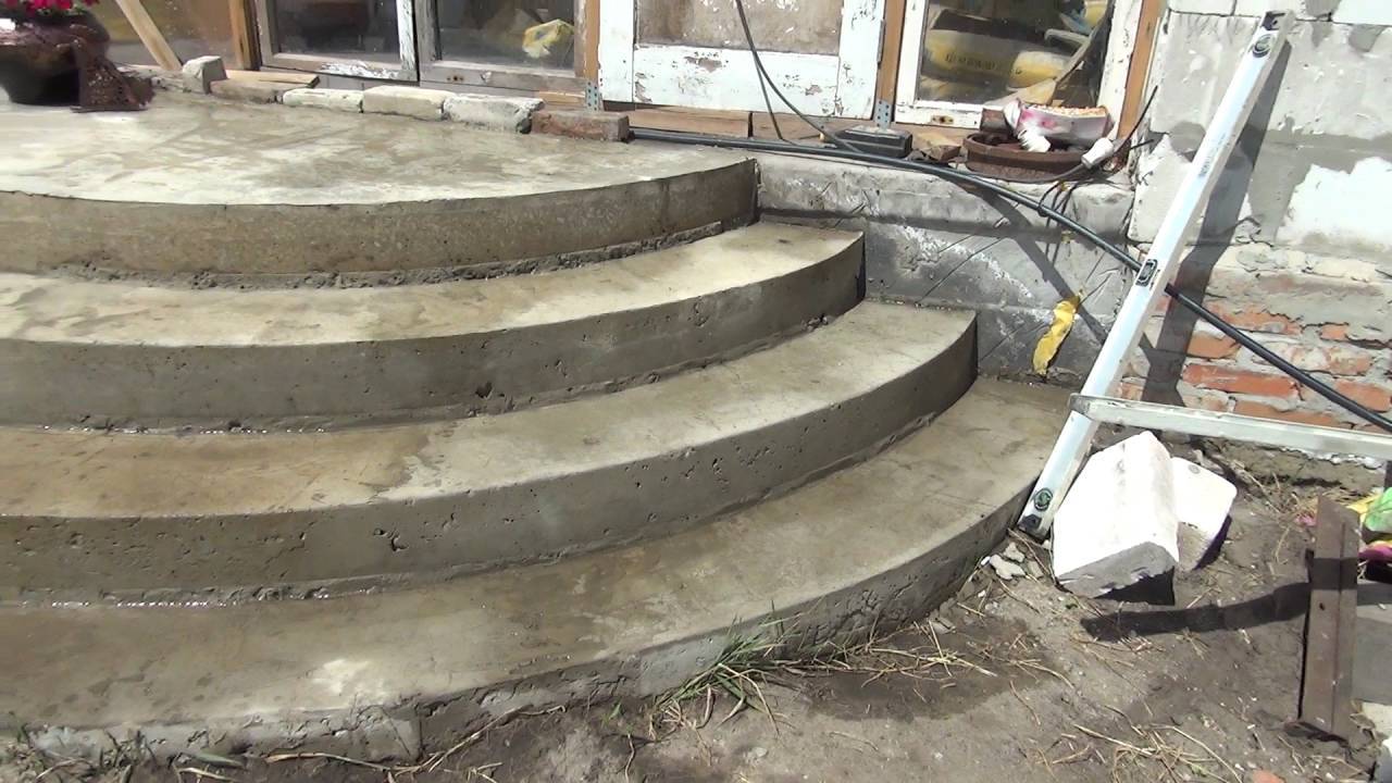 Делаем бетонные ступени для крыльца: пошаговая инструкция