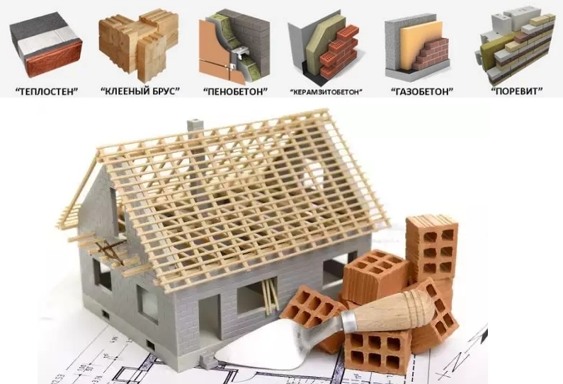 Виды дешевых материалов для строительства дома своими руками: Обзор самых бюджетных и расчёт стоимости