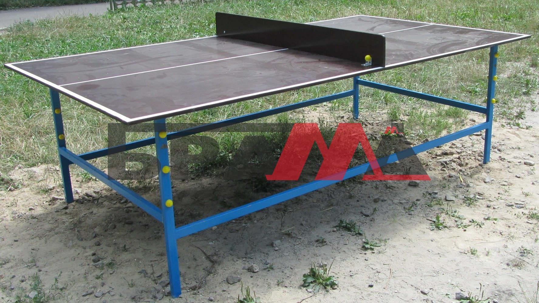 Самодельный стол для тенниса