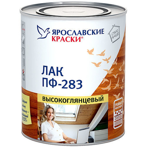 Свойства и особенности применения глянцевого алкидного лака пф-283