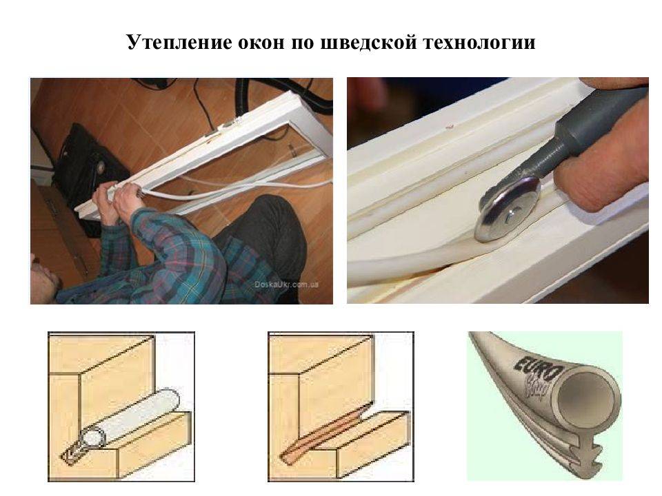 Утепление деревянных окон по шведской технологии своими руками: пошаговая инструкция, видео