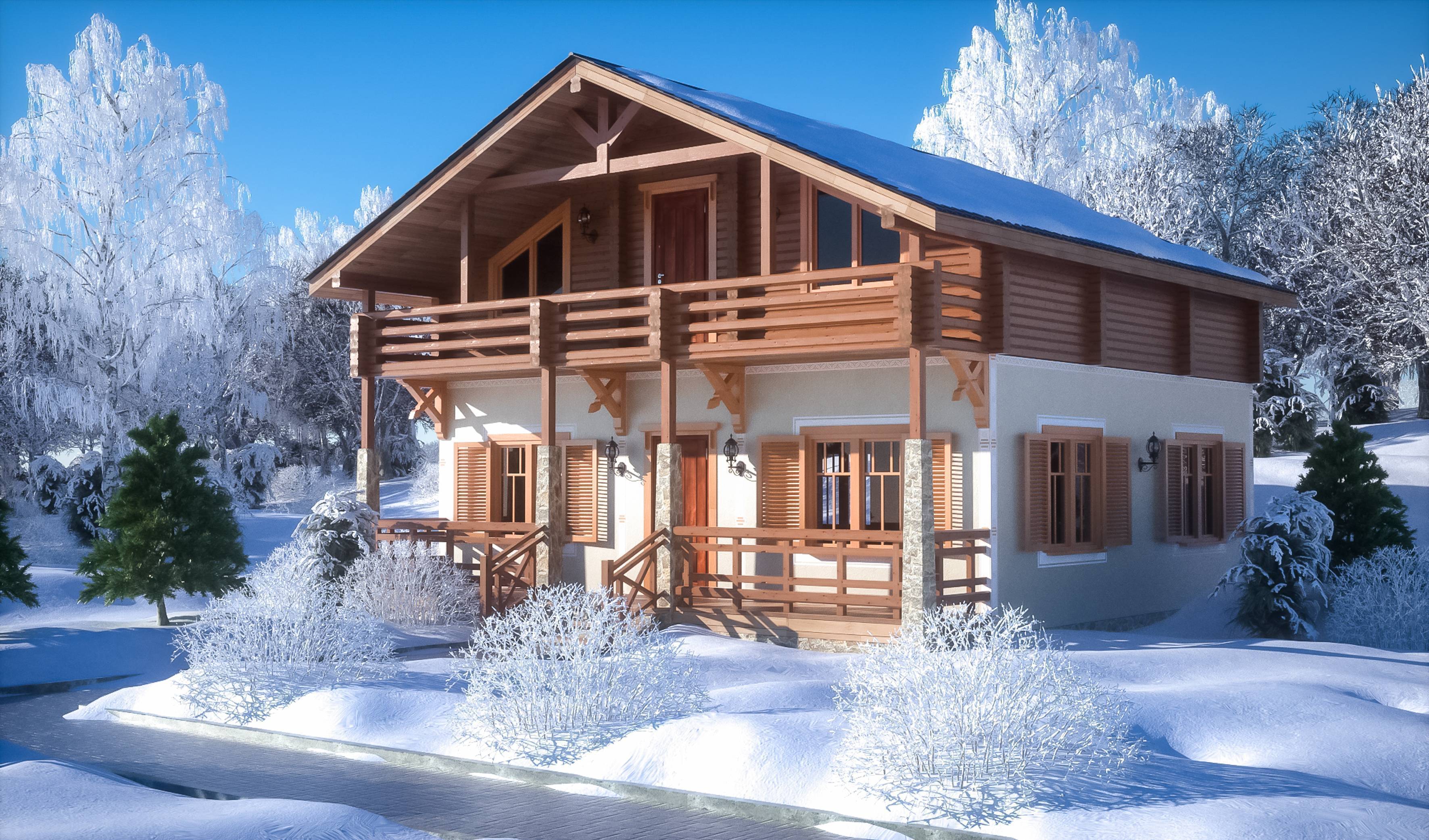Какие дома более теплые? из чего лучше построить жилье для проживания зимой?