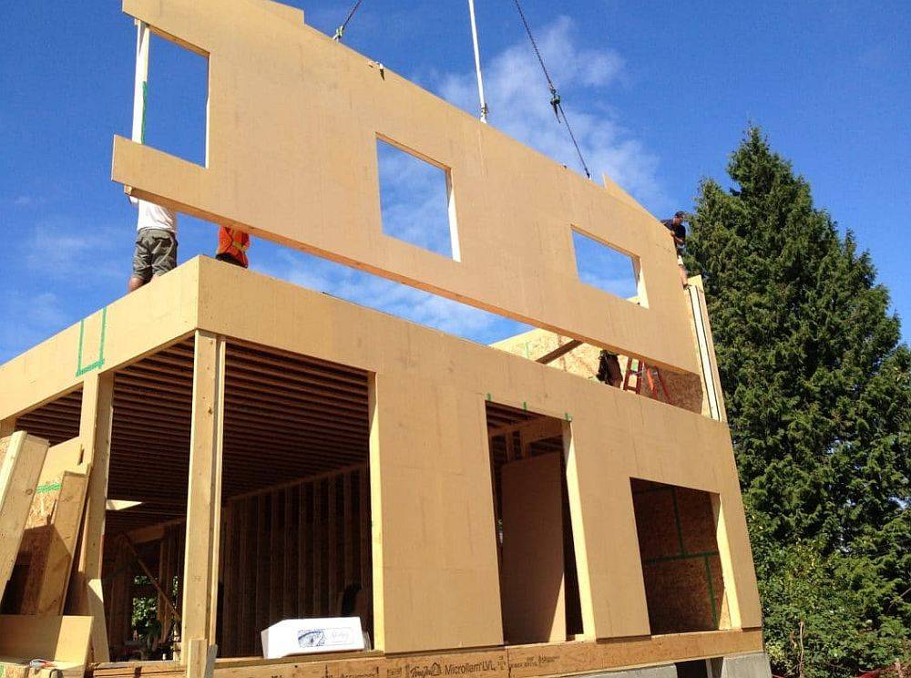 Технология строительства каркасно панельного дома | я построю дом