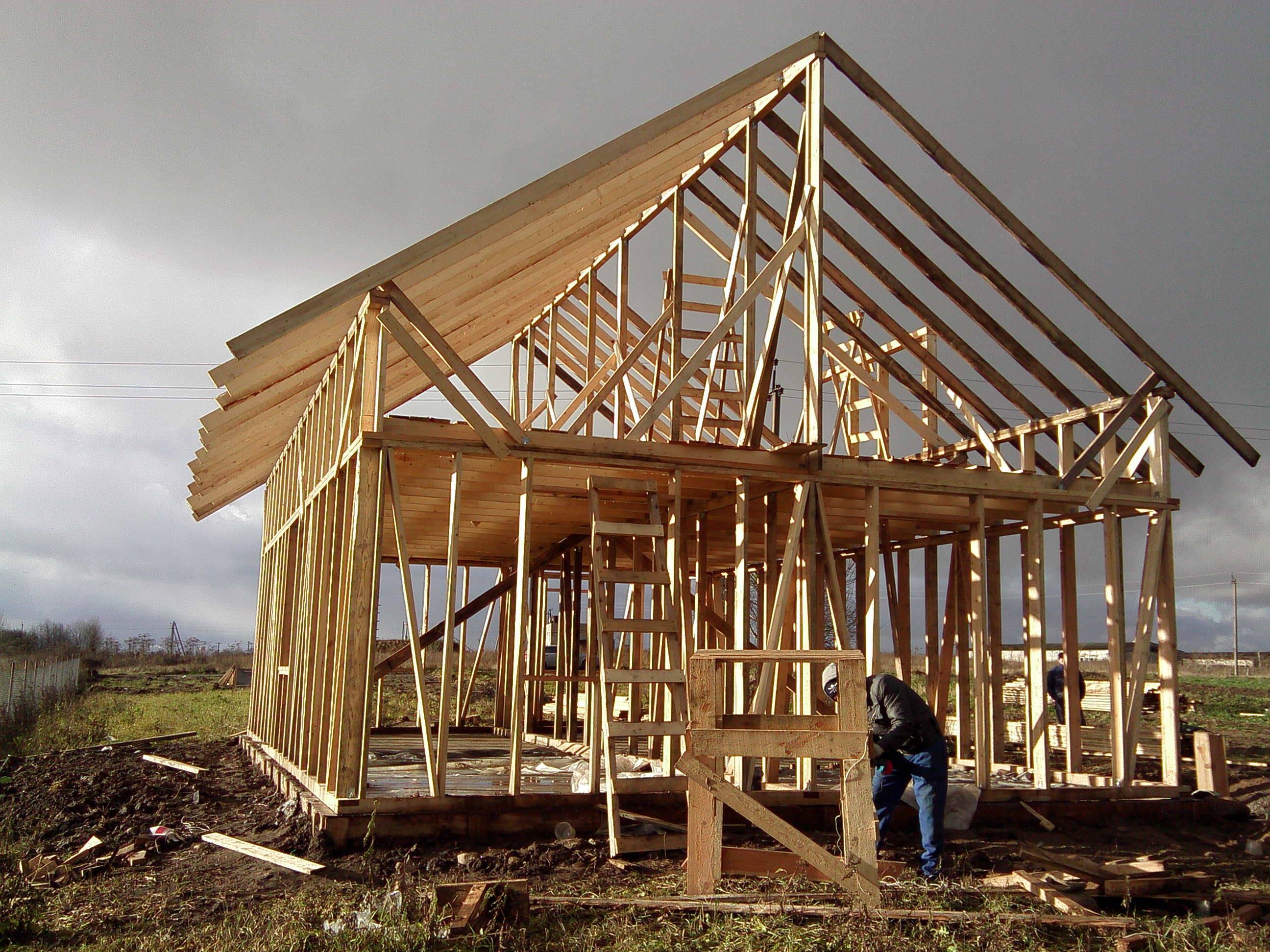Построить деревянный дом: с чего начать строительство коттеджа
