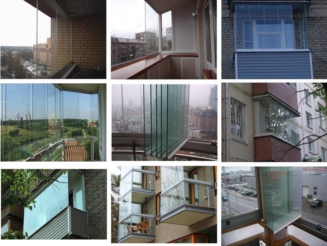 Безрамное остекление балконов и лоджий: плюсы, минусы, особенности, технология, инструкция, видео