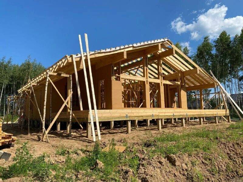 Сколько стоит построить каркасный дом 6х6 своими руками
