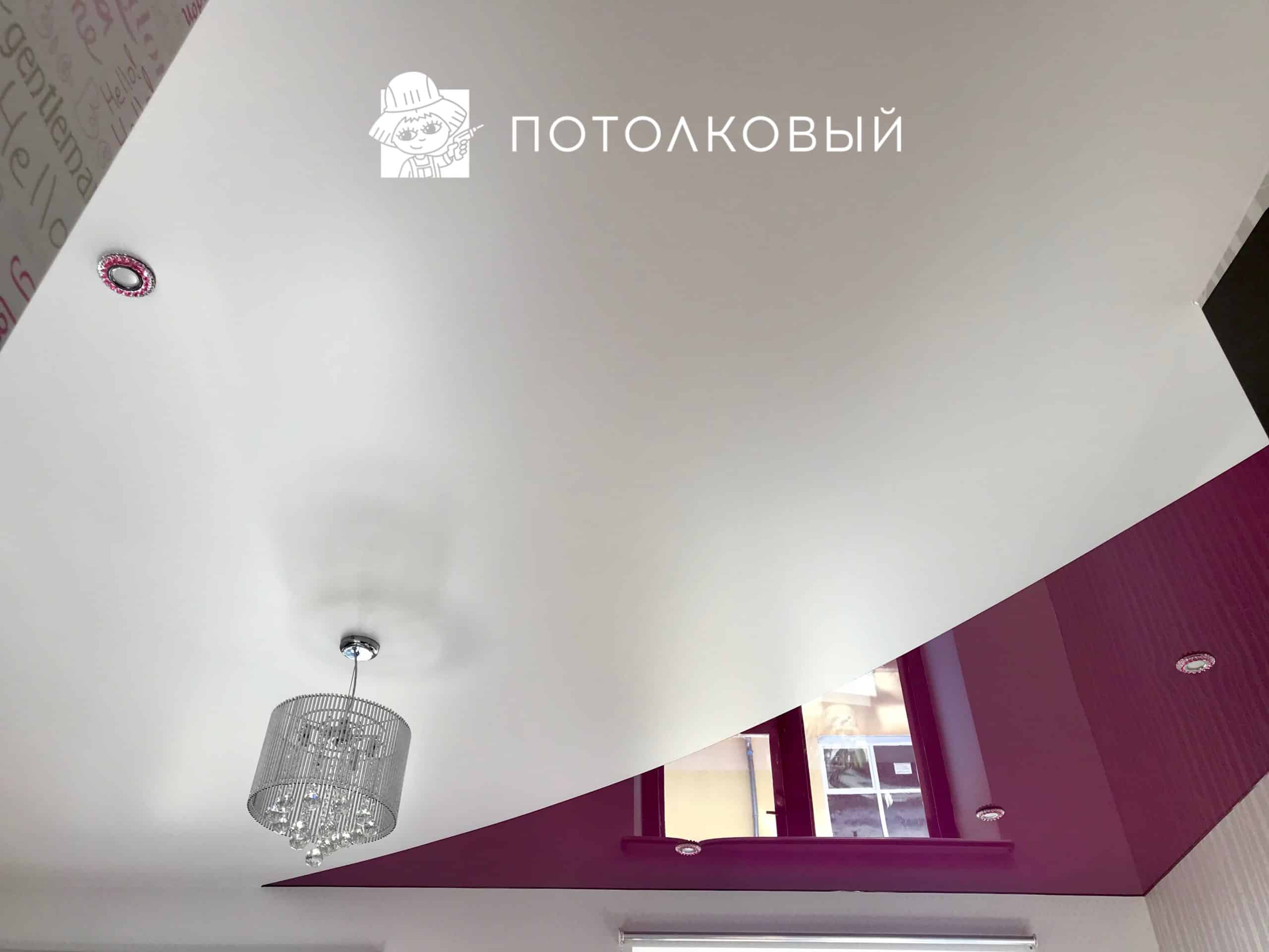 Чем отличается натяжной потолок сатиновый от матового