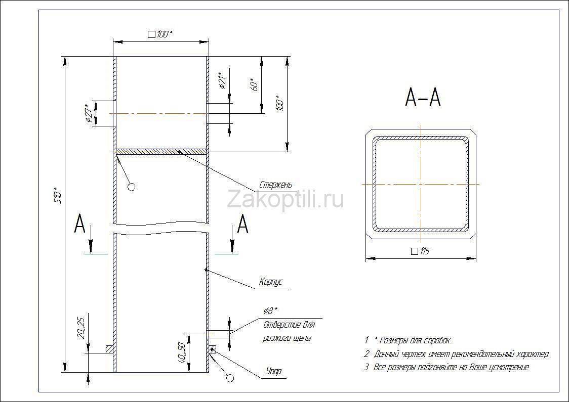 Дымогенератор для холодного копчения: сборка из подручных средств