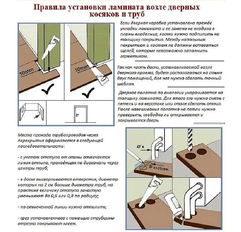 Как правильно класть ламинат: на деревянный пол, на ламинат
