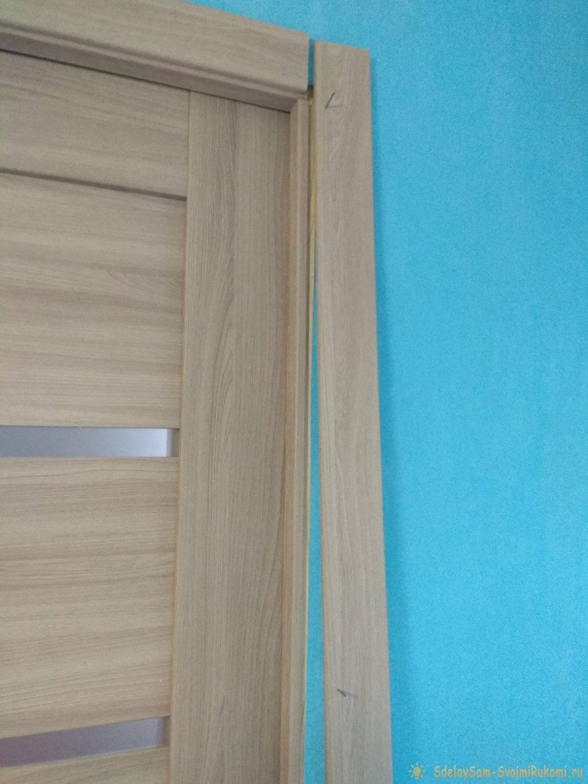 Как поменять наличники на межкомнатные двери?
